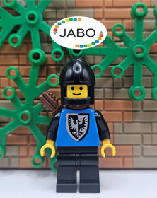 (S1 / 6 / 1) Lego Castle cas301 Black Falcon from set 6073 6074