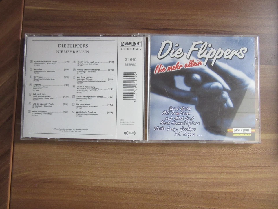 Nie Mehr Allein CD Die Flippers - Bild 1 von 1