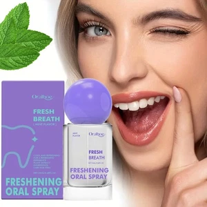 Mint Mundatemerfrischer Spray 20ml - Instant Frischer Atem, Tragbare Mundpflege - Bild 1 von 15