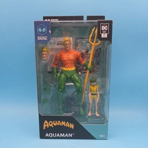 AQUAMAN McFarlane DC Direct Multiverse Classic Digital Edition 7" Figur NEU - Bild 1 von 3