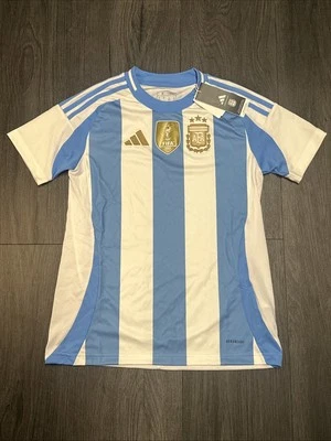 Adidas Argentina 2024 Home Soccer Jersey Women's Shirt Size Small NWT IP8386 - Image 1 of 4