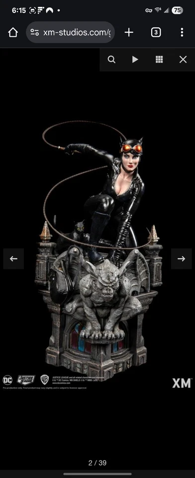 XM Studio Catwoman Rebirth 1/6 Scale. - Image 1 of 1