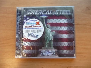 @ CD SURGICAL STEEL - METAL FROM AMERICA / METALLIC BLUE 2025 / METAL HARDROCK - Picture 1 of 2