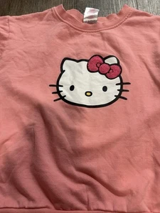Hello Kitty Girls Sweatshirt Size 8/10 Pullover Crewneck - Picture 1 of 4