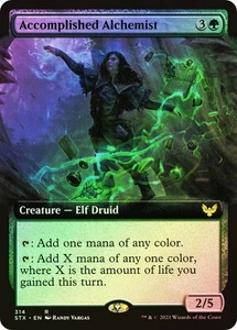 MTG - Accomplished Alchemist - Extended Foil - Strixhaven - Magic the Gathering - Picture 1 of 1