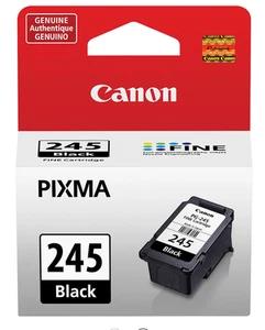 Canon PG-245 Original Inkjet Ink Cartridge - Black Pack - Picture 1 of 2
