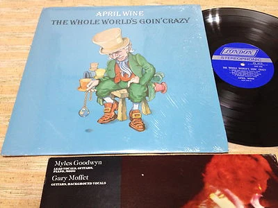 APRIL WINE-The Whole World's Goin' Crazy  US LP - Image 1 of 3