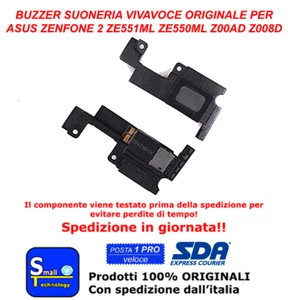 ASUS ZENFONE 2 5.5 ZE551ML ZE550ML Z00AD SPEAKER CASSA BUZZER ALTOPARLANTE SUONO - Foto 1 di 1