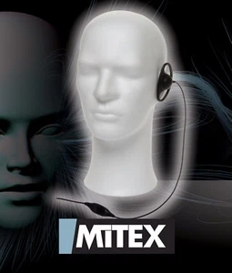 AURICULAR MITEX FORMA D CON MICRÓFONO Y PTT - PARA TODAS LAS RADIOS DE DOS VÍAS PORTÁTILES MITEX - Imagen 1 de 3