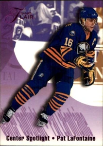 1994-95 Flair Center Spotlight #5 Pat LaFontaine BUFFALO SABRES - Picture 1 of 2