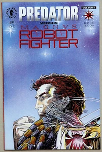 Predator vs Magnus Robot Fighter #2 - Dark Horse / Valiant - Shooter - Ostrader - Picture 1 of 6