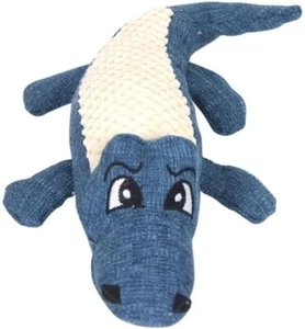 Pawish Play Alligator Squeaky Dog Toy, 30 cm | Durable Pet Chew Toy - Picture 1 of 6