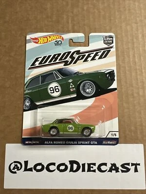 Hot Wheels Real Riders Euro Speed Alfa Romeo Giulia Sprint GTA #96 1/5 Foto 1 de 2