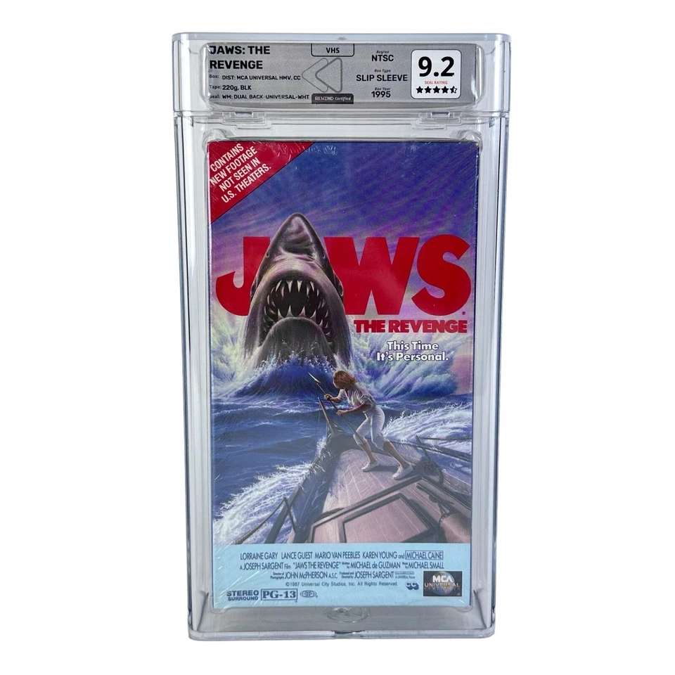 Jaws The Revenge VHS 1988 Factory MCA 1987 Lorraine Gary Footage