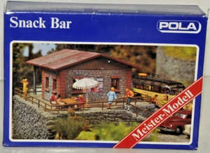POLA Meister Modelo HO Snack Bar Kit #11630, Nuevo en caja - Imagen 1 de 4