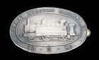 G.W.R.Railways Train Locomotive  Silver Metal Cap Badge with Lugs and Pin