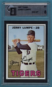 1967 Topps Jerry Lumpe – #247 GAI 8! NMMT Tigers!  - Picture 1 of 2