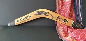 Old Australian Aboriginal Boomerang Darwin 1991 …beautiful collection piece - Picture 1 of 5