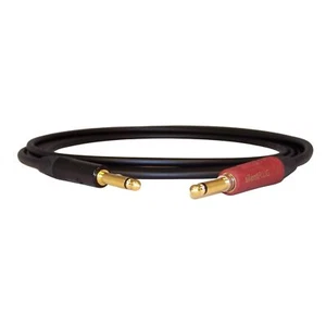 Mogami #2524 Neutrik Silent Str. to Str. B/Gold 10 Ft. Guitar/Instrument Cable - Picture 1 of 2