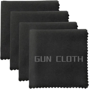 4er Pack Mikrofaser Waffenreinigungstuch, 12x12 fusselfrei Waffenreinigung Lappen wiederverwendbar - Bild 1 von 12