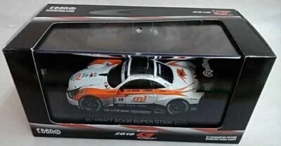 EBBRO 1/43 MJ Kraft Lexus Sc430 Super Gt500 2010 Racing Model Car - Image 1 of 4