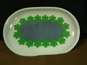Elegant Vtg. Hearthstone Block Vista Alegre Portugal"Capers" 14' Serving Platter - Picture 1 of 9