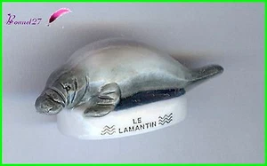 Feve Les Mammifères Marin Edition Atlas " Le Lamantin " phoque #B55 - Imagen 1 de 1