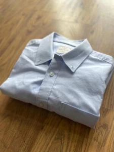 Powder Blue M&S Buttondown Shirt - Picture 1 of 11