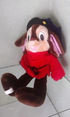 Muñeca de peluche vintage 1986 Fievel Goes West An American Tail 22" ratón Sears Bluth Foto 1 de 4