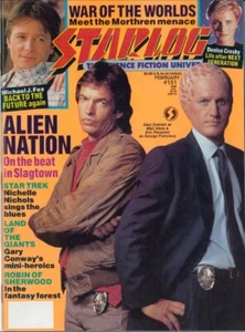 Starlog Magazine #151 February 1990 Alien Nation, War of the Worlds like new - Picture 1 of 3