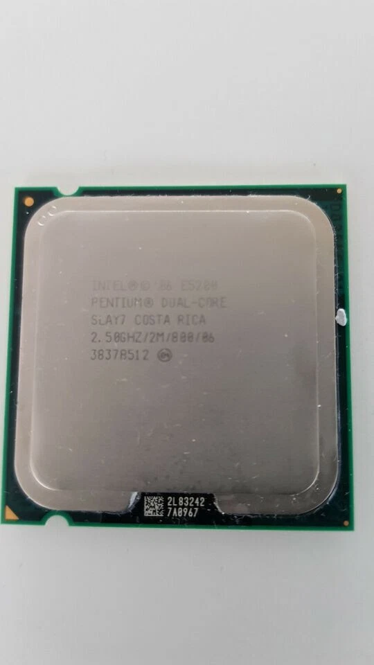 Intel Pentium Dual-Core E5200 SLAY7 SLB9T CPU 800/2.5 GHz LGA 775 All Working - Image 1 of 1