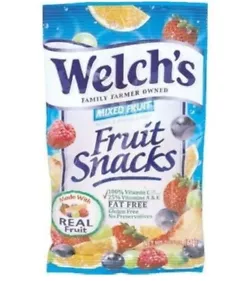 Welch's Fruit Snacks , (Pack Of 8 ) Bulk Variety Pack With Mixed Fruit 2.5 Oz - Picture 1 of 1