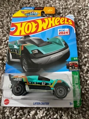 Hot Wheels 2024 Let's Race Later Crater #166/250 HW Reverse Rake #5/5  - Image 1 of 3