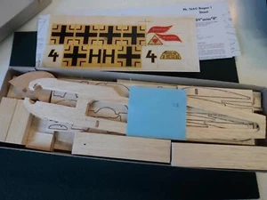 Fesselflugmodell , ME109 H , Baukasten , Graupner - Bild 1 von 2