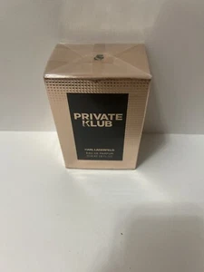PRIVATE KLUB Karl Lagerfeld Eau De Parfum 85ml Neuf - Foto 1 di 3