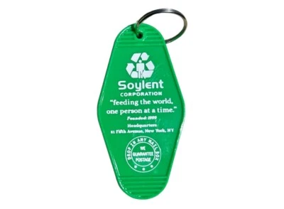 SOYLENT GREEN movie inspired keytag - Image 1 of 4