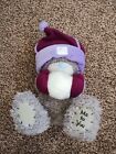 Me To You Tatty Ted Bear Holding Snowball Festive 9 Inch Plush