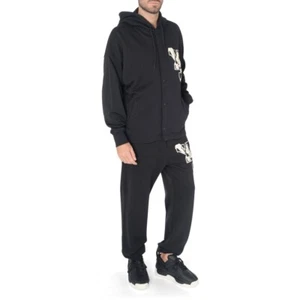 Y3 GFX FT Hoodie & Joggers set Snap button hoodie Men Medium/ White Logo - Picture 1 of 9