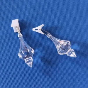 10 Tischdeckenbeschwerer Transparente Tischdeckenhalter für Tischdecken/Vorhänge - Bild 1 von 5