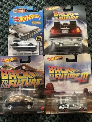 Back To The Future Hot Wheels - Image 1 of 3