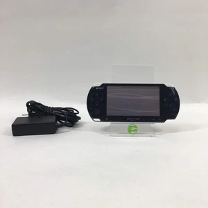 Sony Playstation Portable PSP PSP-3000 Handheld-Spielsystem schwarz - Bild 1 von 13