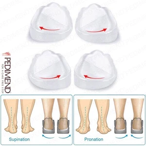 O/X Type Legs Heel Inserts for Foot Alignment, Knock Knee Pain and Bow Legs - UK - Picture 1 of 10