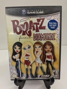 Bratz Forever Diamondz Nintendo GameCube Game Passion 4 Fashion Diamonds Girl - Picture 1 of 4