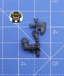 Warhammer 40K Black Templars Primaris Crusader Squad Power Axe - Picture 1 of 2