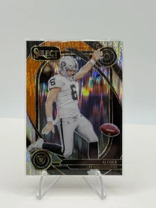 AJ Cole 2024 Panini Select Black & Orange Prizm Shock 203 - Picture 1 of 2