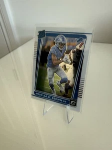 2021 Panini Donruss Optic - Rated Rookie Amon-Ra St. Brown #228 (RC) - Picture 1 of 2
