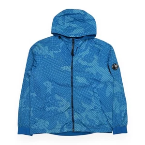 Chaqueta con lente de red camuflada CP Company talla X-grande azul - Imagen 1 de 5