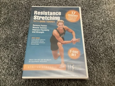 Resistance Stretching With Dara Torres - DVD - Dara Torres,Anne Tie NEW - Image 1 of 2