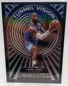 2021-22 Panini Obsidian - Tunnel Vision LeBron James #6 Electric Etch /99 - Picture 1 of 2