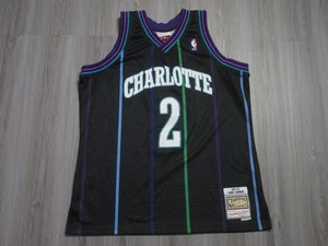 Mitchell & Ness Charlotte Hornets Larry Johnson Jersey Size XL Men 1992-1993 - Picture 1 of 6